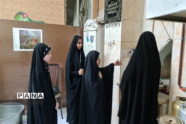 عزاداری هیات دانش‌آموزی ناحیه هفت مشهد