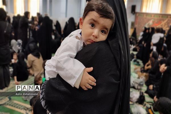 برگزاری مراسم شیرخوارگان حسینی در مصلی شهرستان رباط کریم