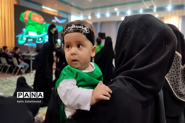 برگزاری مراسم شیرخوارگان حسینی در مصلی شهرستان رباط کریم