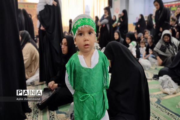 برگزاری مراسم شیرخوارگان حسینی در مصلی شهرستان رباط کریم