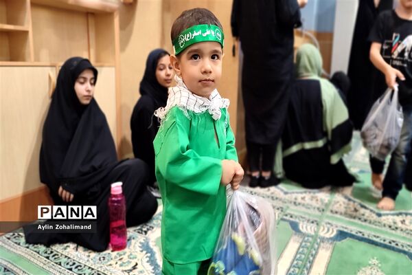 برگزاری مراسم شیرخوارگان حسینی در مصلی شهرستان رباط کریم