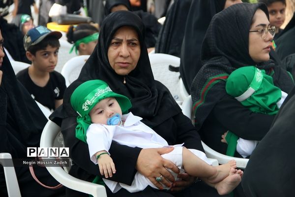 برگزاری همایش شیرخوارگان حسینی در شهرستان‌ اسلامشهر