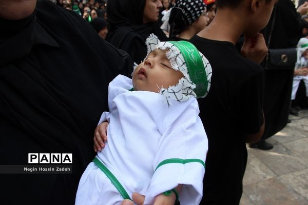 برگزاری همایش شیرخوارگان حسینی در شهرستان‌ اسلامشهر