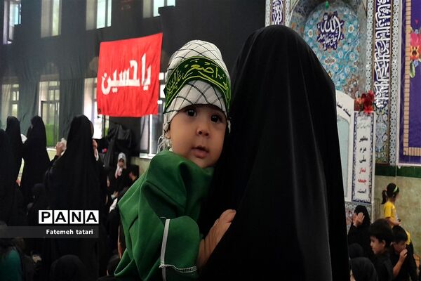 همایش شیرخوارگان حسینی در شهرستان بام و صفی آباد