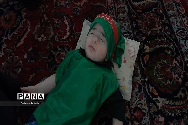 همایش شیرخوارگان حسینی در شهرستان بام و صفی آباد