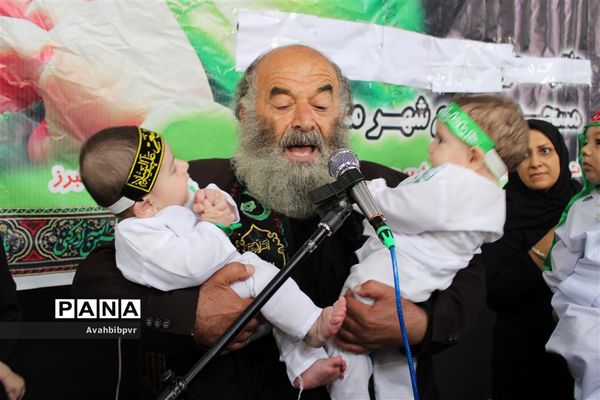 همایش شیرخوارگان حسینی درشهرمحمدیه