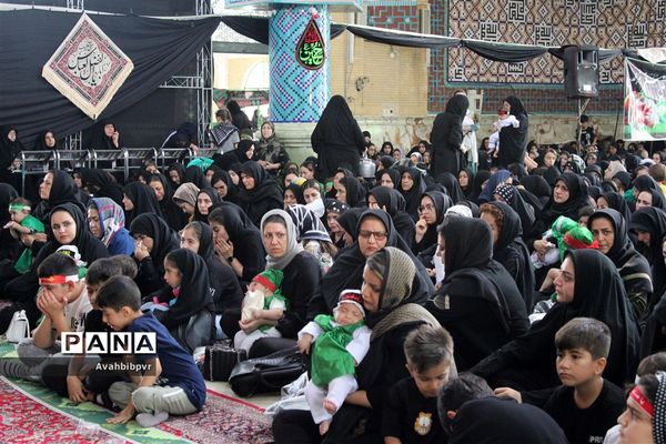 همایش شیرخوارگان حسینی درشهرمحمدیه