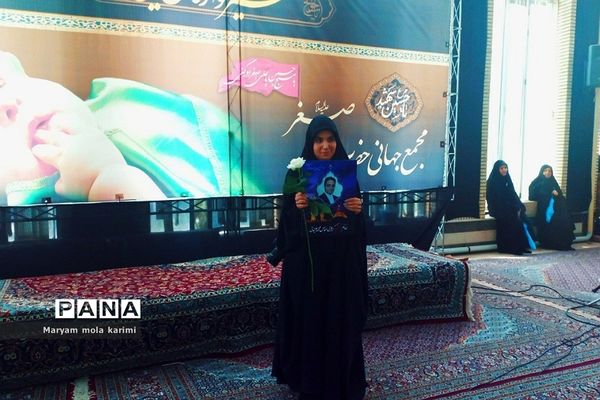 مراسم شیرخوارگان حسینی در مسجد محله قاضی دماوند