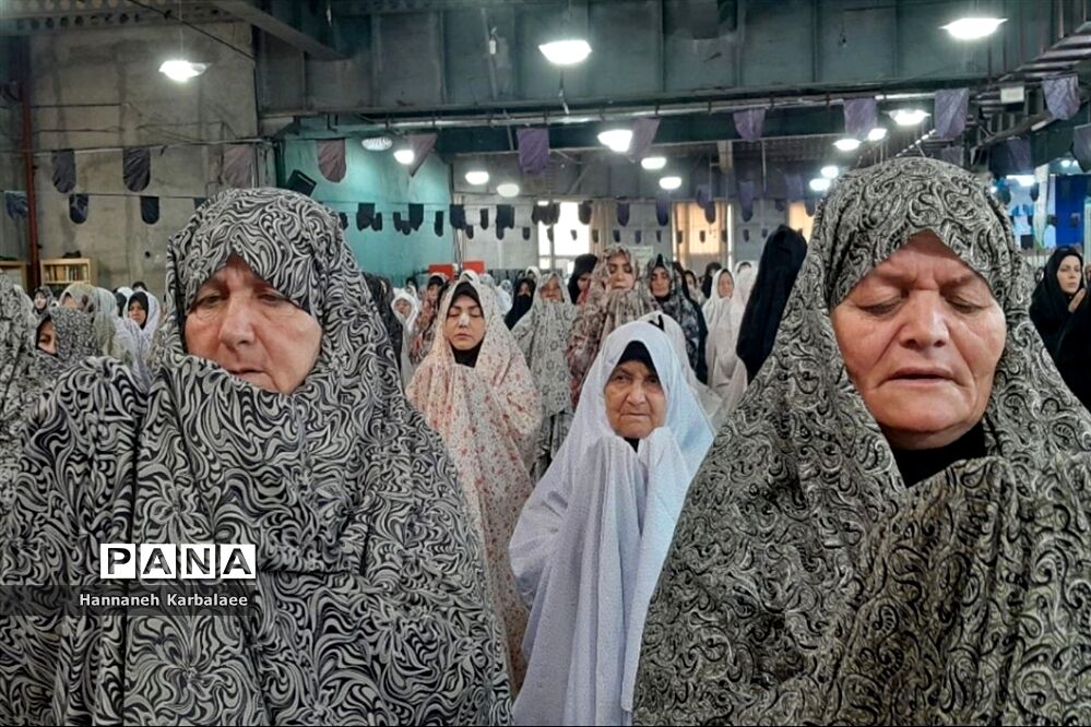 نماز جمعه مصادف با روز شیرخوارگان حسینی در مصلی نسیم‌شهر