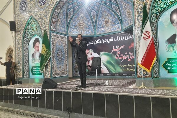 اجتماع شیرخوارگان حسینی در آرامگاه شهید مدرس (ره) کاشمر