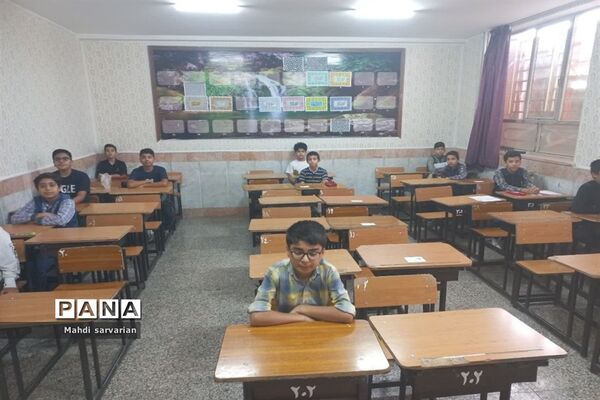 برگزاری آزمون ورودی مدرسه هیات امنایی شارقی
