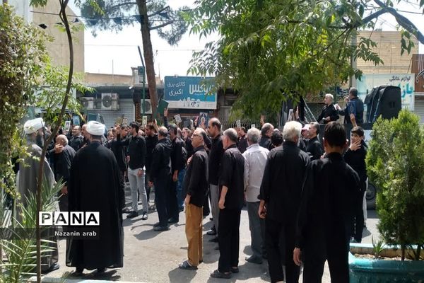 راهپیمایی مردم ورامین در اعتراض به هتک حرمت قرآن کریم