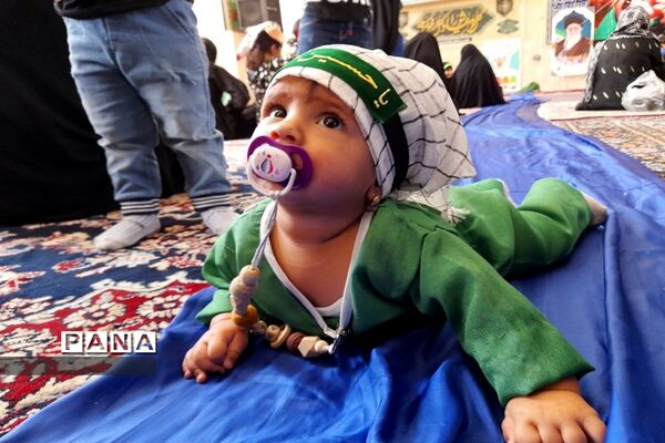 برگزاری همایش شیرخوارگان حسینی در شهرستان فریدونشهر