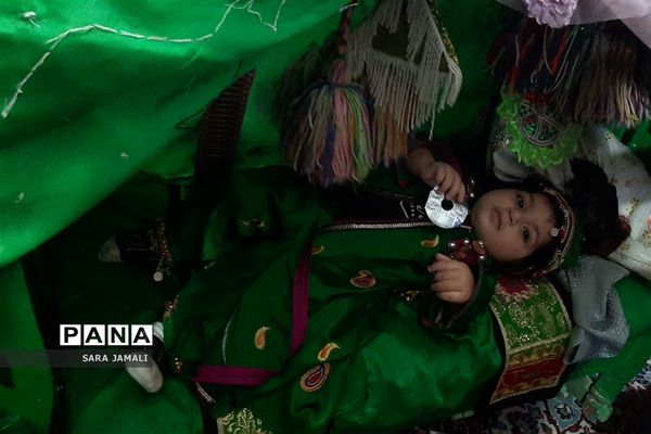 مراسم شیرخوارگان حسینی در پارسیان