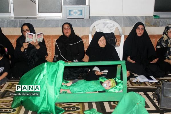 همایش شیرخوارگان حسینی در روستای تیله نو گلوگاه