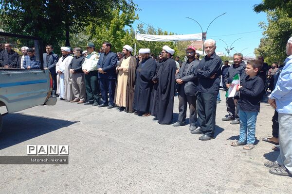 اجتماع باشکوه عفاف و حجاب در شهرستان فاروج