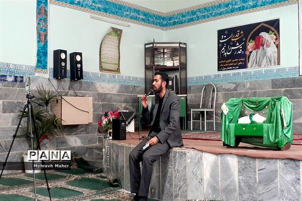 عزاداری دختران شهر قدسی در مدرسه محمد رسول‌ الله(ص)