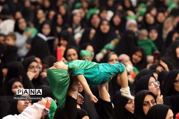 اجتماع عظیم شیرخوارگان حسینی در حرم مطهر