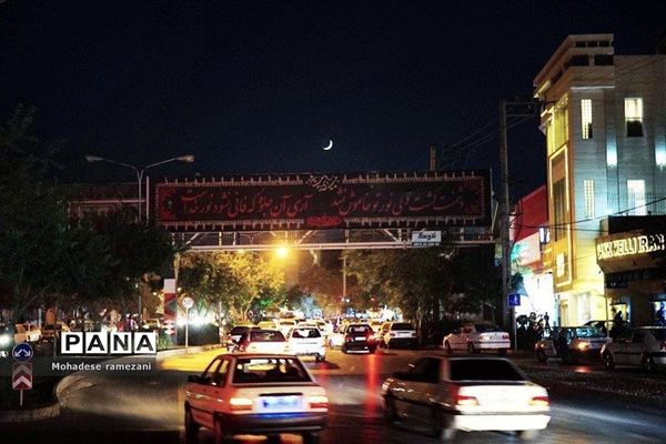 فضاسازی سطح شهر مشهد در دهه اول محرم