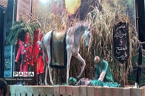 سیاه پوش شدن نقاط مختلف شهر تهران در ماه محرم