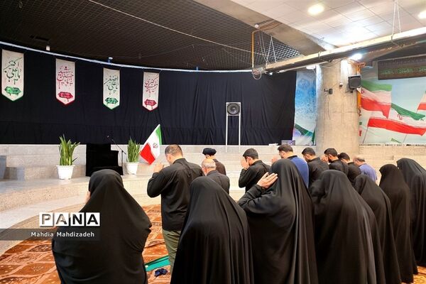 حال و هوای گلزار شهدای گمنام مشهد مقدس در ماه عزای اشرف اولاد آدم