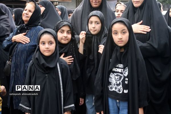 اجتماع عزاداران حسینی در گلوگاه