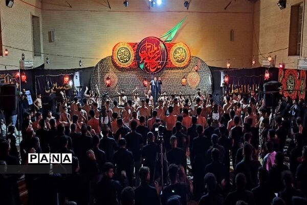 برگزاری آیین عزاداری دهه اول محرم در شهرستان کارون