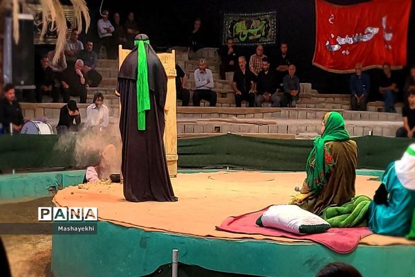 مراسم شبیه‌خوانی در روستای تاریخی وانشان از توابع شهرستان گلپایگان