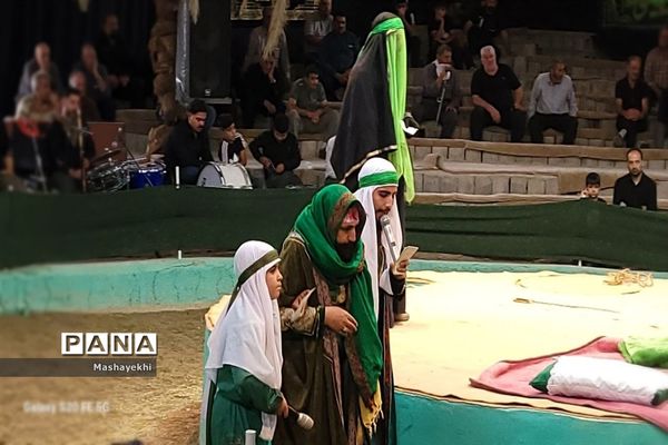 مراسم شبیه‌خوانی در روستای تاریخی وانشان از توابع شهرستان گلپایگان