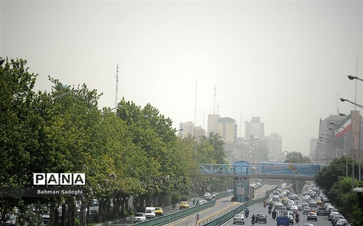تسلط گاز ازن بر هوای تابستانی تهران