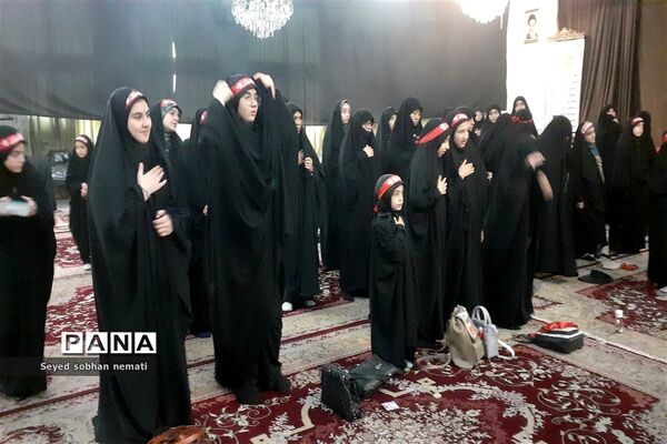 مراسم سوگواری حضرت اباعبدالله الحسین در دارالقرآن مرکزی حضرت ولی عصر(عج)