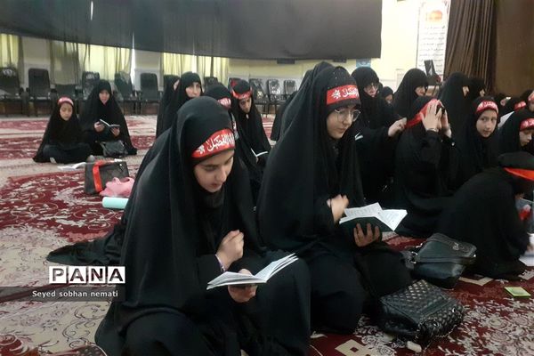 مراسم سوگواری حضرت اباعبدالله الحسین در دارالقرآن مرکزی حضرت ولی عصر(عج)