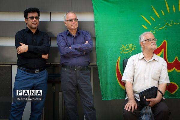 عزاداری کارکنان آموزش و پرورش آذربایجان غربی