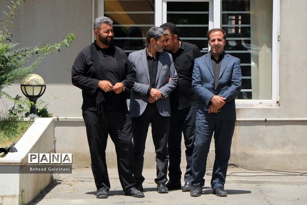 عزاداری کارکنان آموزش و پرورش آذربایجان غربی