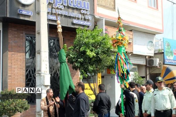 مراسم دسته‌روی در میاندورود