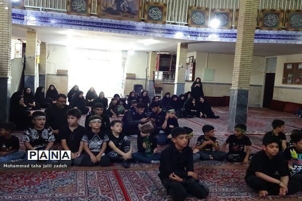 اجتماع نوجوانان عاشورایی نصیر شهر به میزبانی خبرگزاری پانا شهرستان رباط‌کریم