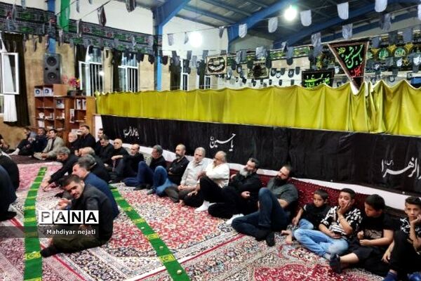 عزاداری دهه اول محرم در محله‌های مختلف رودهن