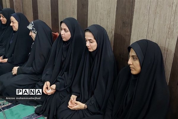 مراسم عزاداری در آموزش و پرورش شهرستان قرچک