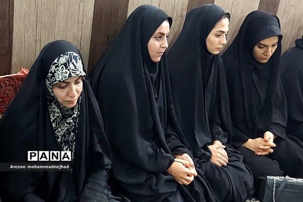 مراسم عزاداری در آموزش و پرورش شهرستان قرچک