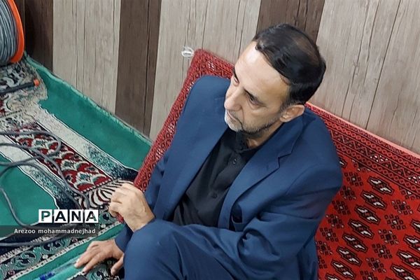 مراسم عزاداری در آموزش و پرورش شهرستان قرچک