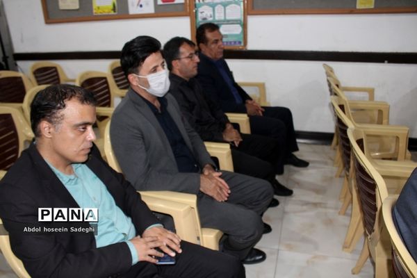 عزاداری مدیران و کارکنان اداره کل آموزش و پرورش استان بوشهر