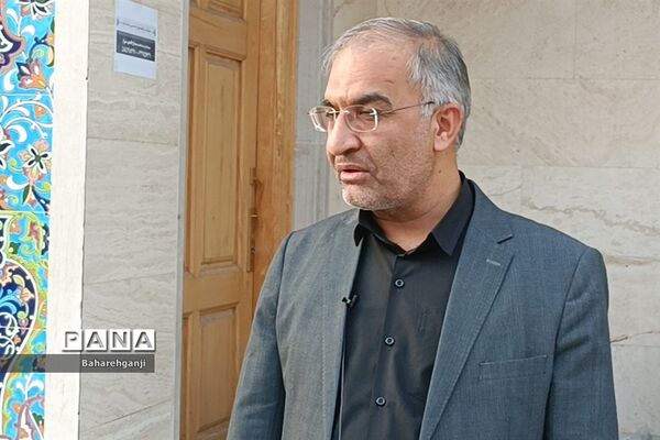 عزاداری دانش‌آموزان شیرازی در مسجد خاتم‌الانبیاء