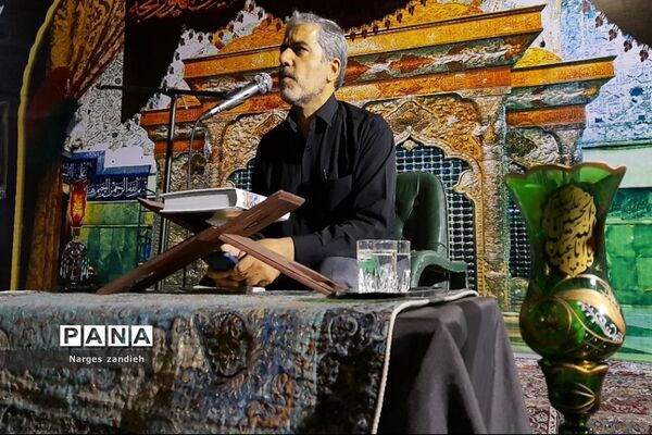 برگزاری مجلس سوگواری سیدالشهدا در بوستان پوریای ولی ملارد