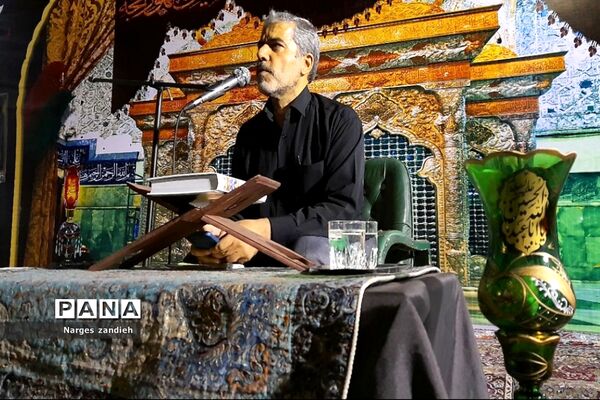 برگزاری مجلس سوگواری سیدالشهدا در بوستان پوریای ولی ملارد