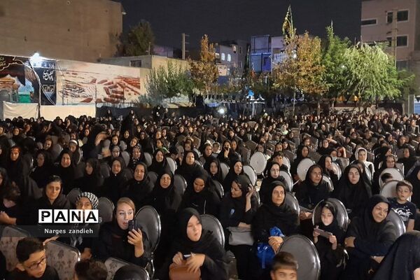 برگزاری مجلس سوگواری سیدالشهدا در بوستان پوریای ولی ملارد