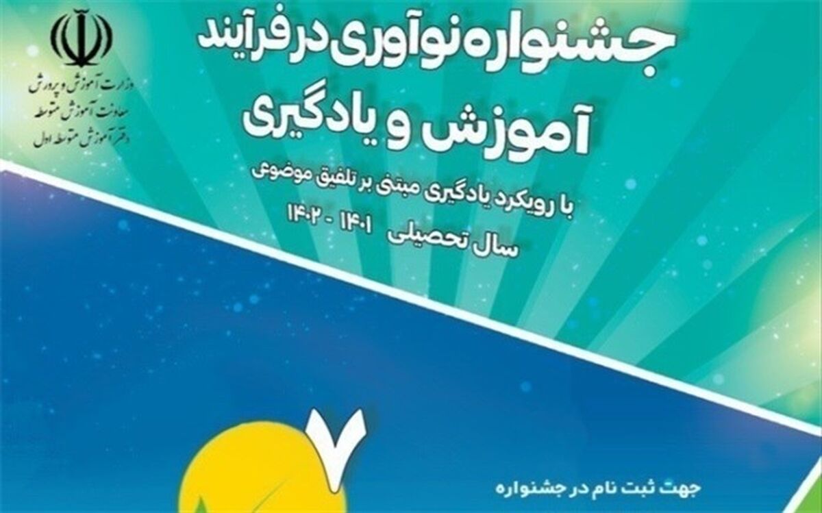 تیم‌های منتخب استانی جشنواره نوآوری در فرایند آموزش و یادگیری معرفی شدند