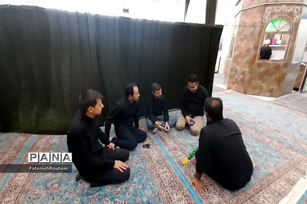 برپایی حلقه‌های معرفتی هیات قاسم بن الحسن ویژه ماه محرم در شهرستان خلیل‌آباد