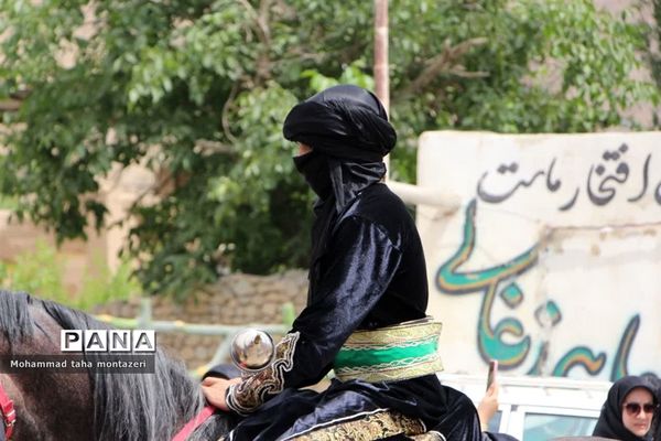 مراسم عزاداری و تعزیه‌خوانی دهه اول محرم در روستای ده بالای تفت