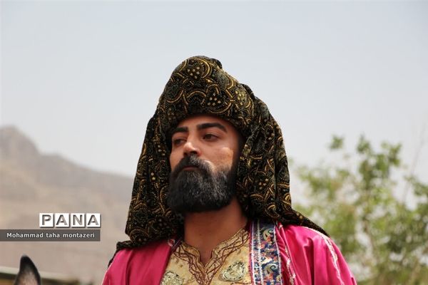 مراسم عزاداری و تعزیه‌خوانی دهه اول محرم در روستای ده بالای تفت