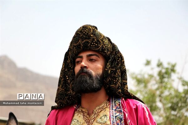 مراسم عزاداری و تعزیه‌خوانی دهه اول محرم در روستای ده بالای تفت